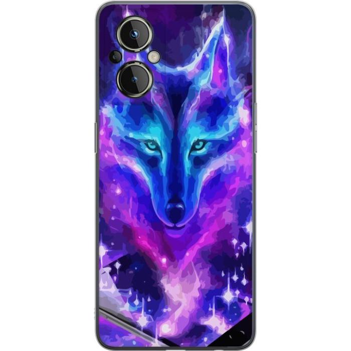 iSecrets - Mobilskal till OnePlus Nord N20 5G med Neon Varg