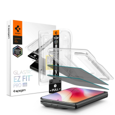 Spigen - Spigen [2-Pack] H&auml;rdat Glas Sk&auml;rmskydd F&ouml;r iPhone Duo Privacy