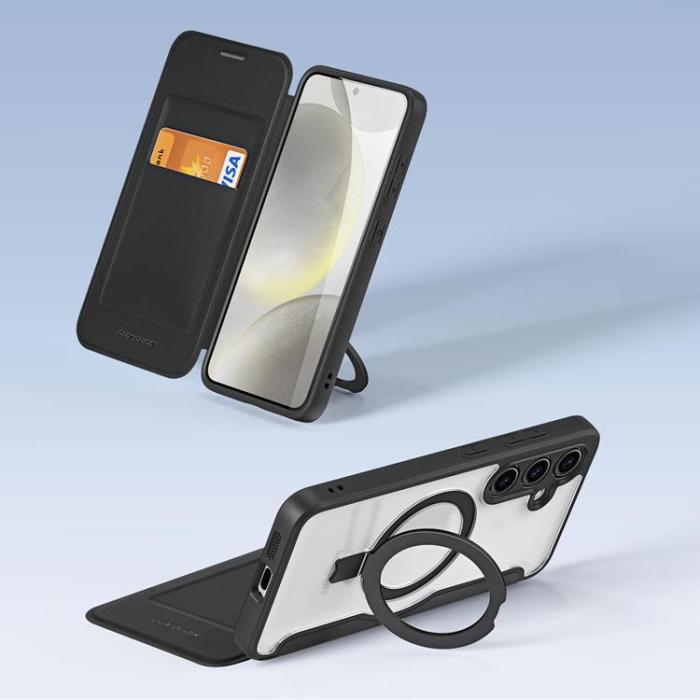 Dux Ducis - Dux Ducis Galaxy S24 Plus Plånboksfodral Magsafe Skin X Pro