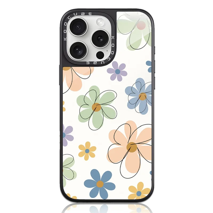 iPhone 15 Pro Max Mobilskal MagSafe Aluminium Silikon (Style V) | 2353 | AlltMobil