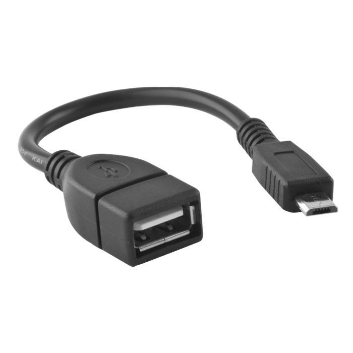 Forever Adapter USB till Micro-USB - Svart | 1977 | AlltMobil