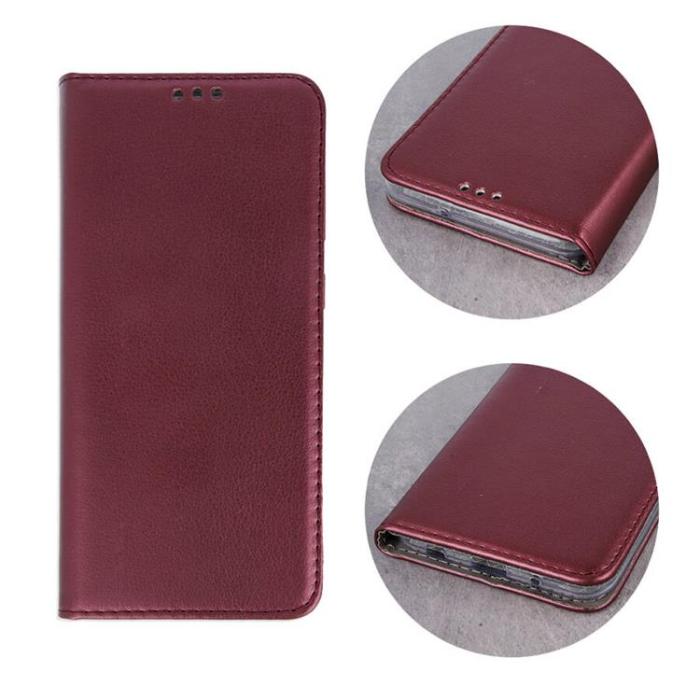 OEM - iPhone 16 Plus Plånboksfodral Smart Magnetisk - Burgundy