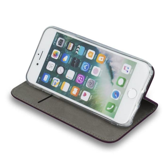 OEM - iPhone 16 Plus Plånboksfodral Smart Magnetisk - Burgundy