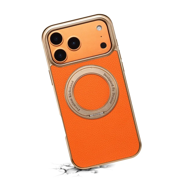 DENIOR - DENIOR iPhone 17 Pro Mobilskal Magsafe D23+2 - Orange