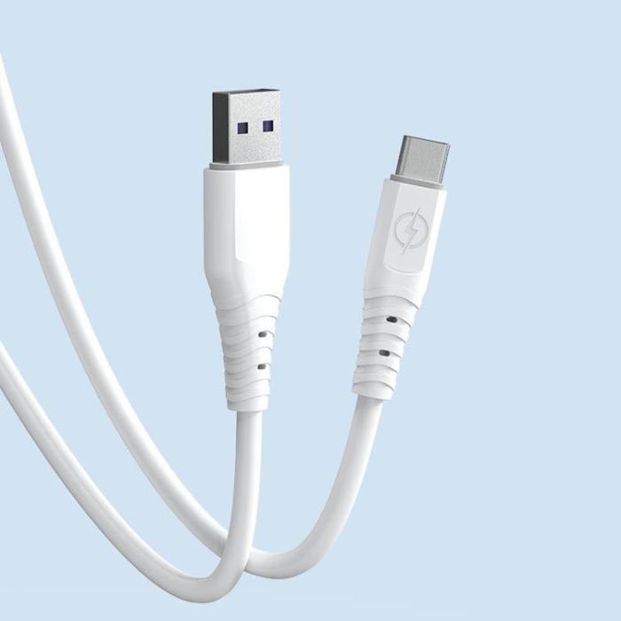 Dudao - Dudao USB-C till USB-A kabel 1m - Vit