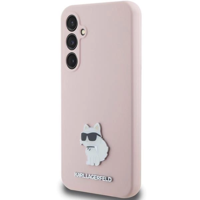 KARL LAGERFELD - Karl Lagerfeld Galaxy S23 Mobilskal Silikon Choupette - Rosa
