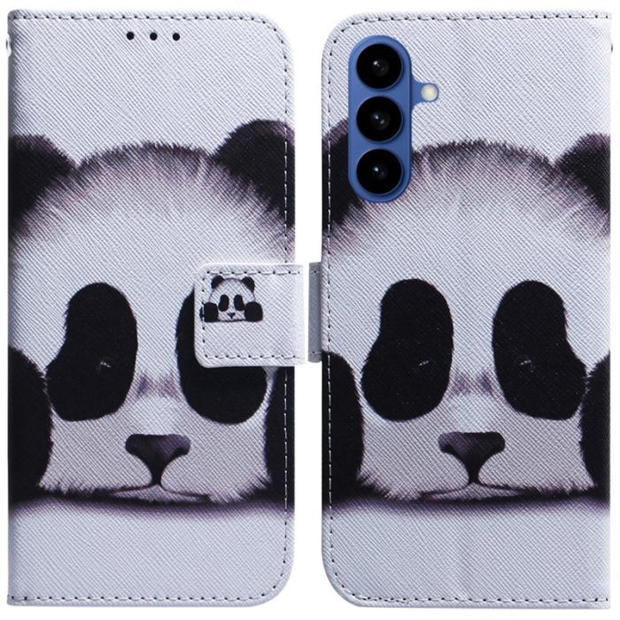 OEM - Samsung Galaxy S26 / S26 Pro Plånboksfodral Mönstertryck Konstläder - Panda