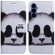 OEM - Samsung Galaxy S26 / S26 Pro Pl&aring;nboksfodral M&ouml;nstertryck Konstl&auml;der - Panda