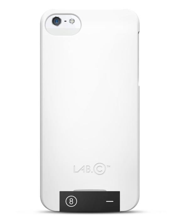 UTGATT1 - Lab.C Skal med inbyggt USB-minne till Apple iPhone 5/5S/SE - Vit