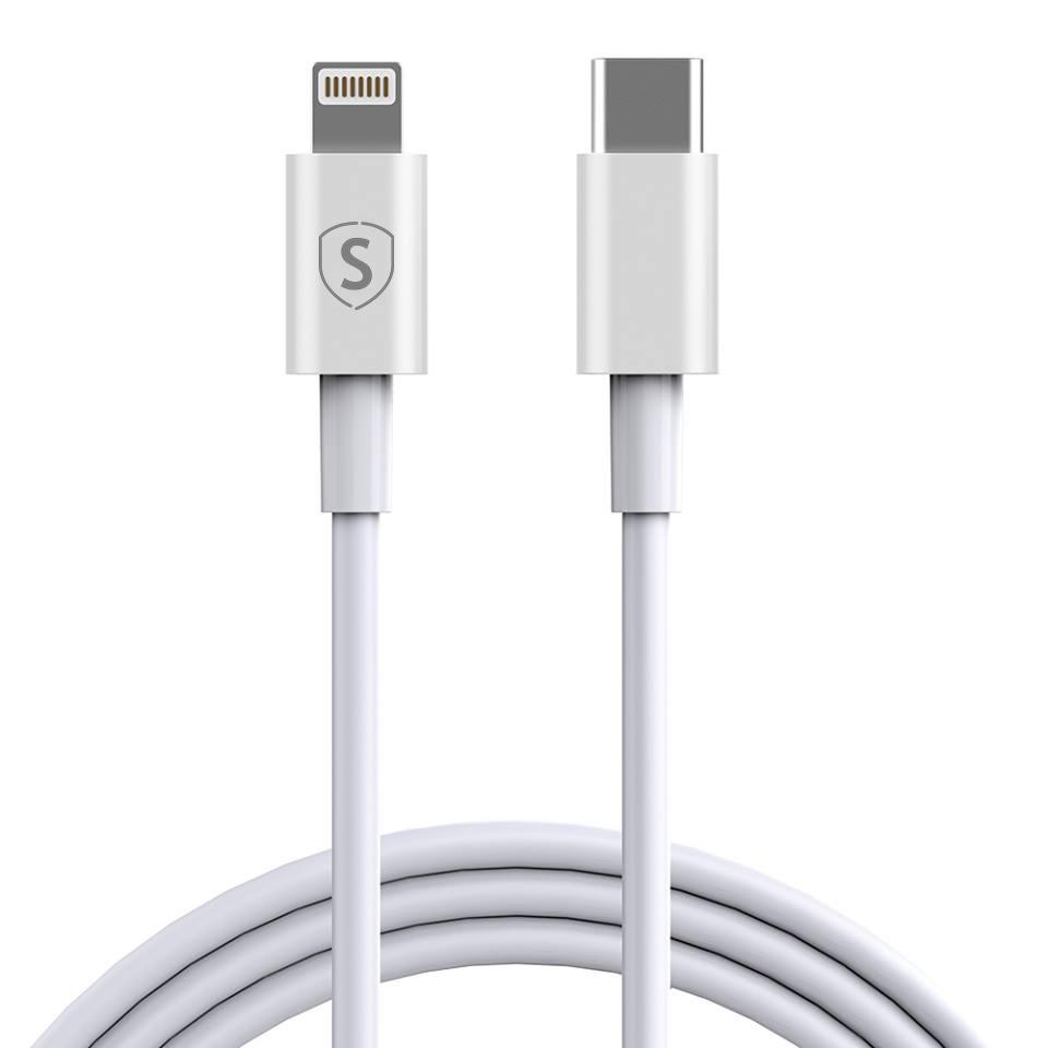 SiGN USB-C till Lightning kabel 20W 0.25m - Vit | 3541 | AlltMobil