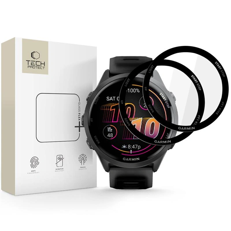 Tech Protect Garmin Forerunner 570 Plastfilm Skärmskydd Flex Plus | 5122 | AlltMobil