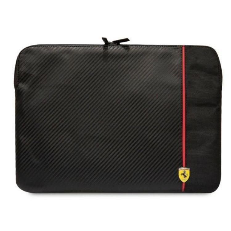 Ferrari Datorfodral 14"" Carbon & Smooth - Svart