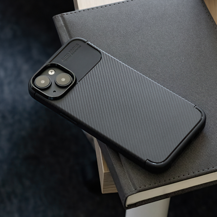 OEM - iPhone 16e Mobilskal Carbon - Svart