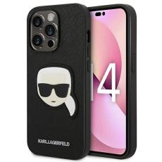 KARL LAGERFELD - Karl Lagerfeld iPhone 14 Pro Skal Original Faceplate - Svart
