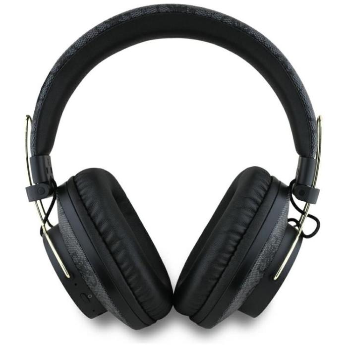Guess - Guess Over-Ear Hörlurar Bluetooth ENC Metal 4G Logo - Svart