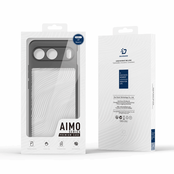 Dux Ducis - Dux Ducis OnePlus Nord 4 Mobilskal Aimo - Svart