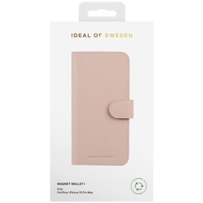 iDeal of Sweden - Ideal Of Sweden iPhone 15 Pro Max Plånboksfodral - Rosa