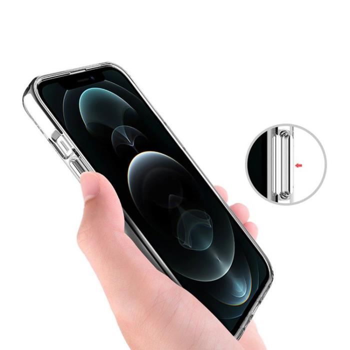 OEM - iPhone 16 Pro Mobilskal Crystal Big Hole - Transparent