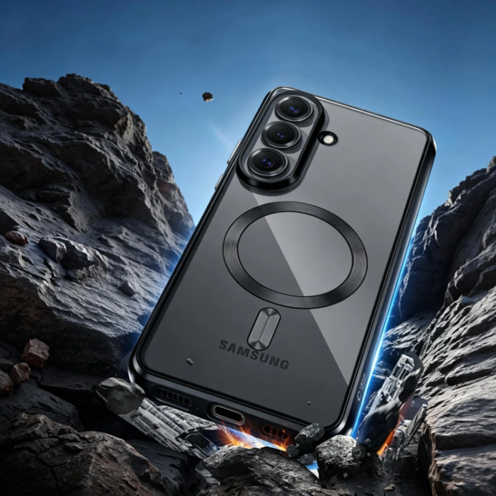 Tech-Protect - Tech-Protect Mobilskal För Galaxy A57 5G Magsafe MagFlex - Shiny Svart