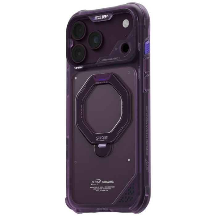 Skinarma - Skinarma Mobilskal För iPhone 18 Pro Max/17 Pro Max Magsafe Saturn Kickstand