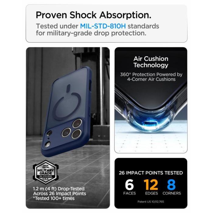 Spigen - Spigen Mobilskal För iPhone 18 Pro Max/17 Pro Max Magsafe Ultra Hybrid