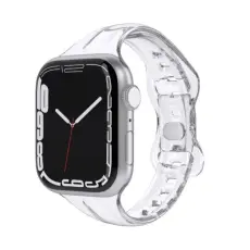 OEM - Apple Watch 4/5/6/7/8/SE (38/40/41mm) Slim Armband - Clear