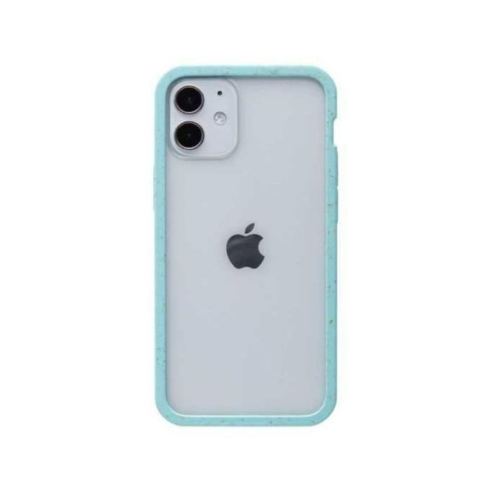 Pela - Pela Clear Miljövänligt Skal Til iPhone 12 mini - Blå
