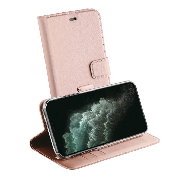 UTGATT1 - Vivanco Plånboksfodral iPhone 11 Pro Max - Rosa Guld