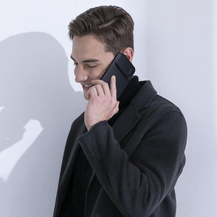 Nillkin - Nillkin iPhone 14 Plus Skal Synthetic Fiber S - Svart