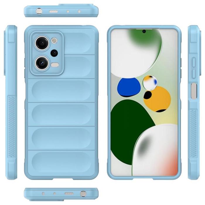 OEM - Xiaomi Redmi Note 12 Pro/Poco X5 Pro 5G Mobilskal Magic - Blå