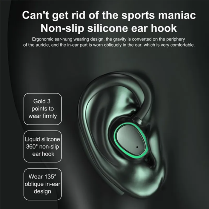A-One Brand - i22 Ear-Hook Hörlurar Bluetooth TWS Sports Trådlös