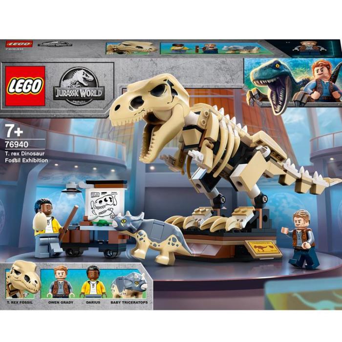 UTGATT5 - LEGO Jurassic World - Fossilutställning med T. rex