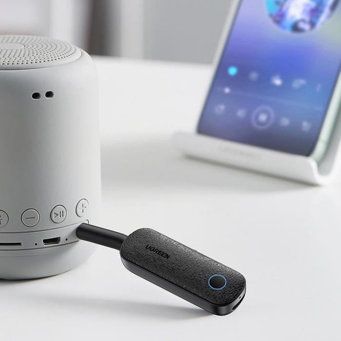 UTGATT5 - Ugreen Bluetooth Sändare 3.5mm Mini Jack - Svart