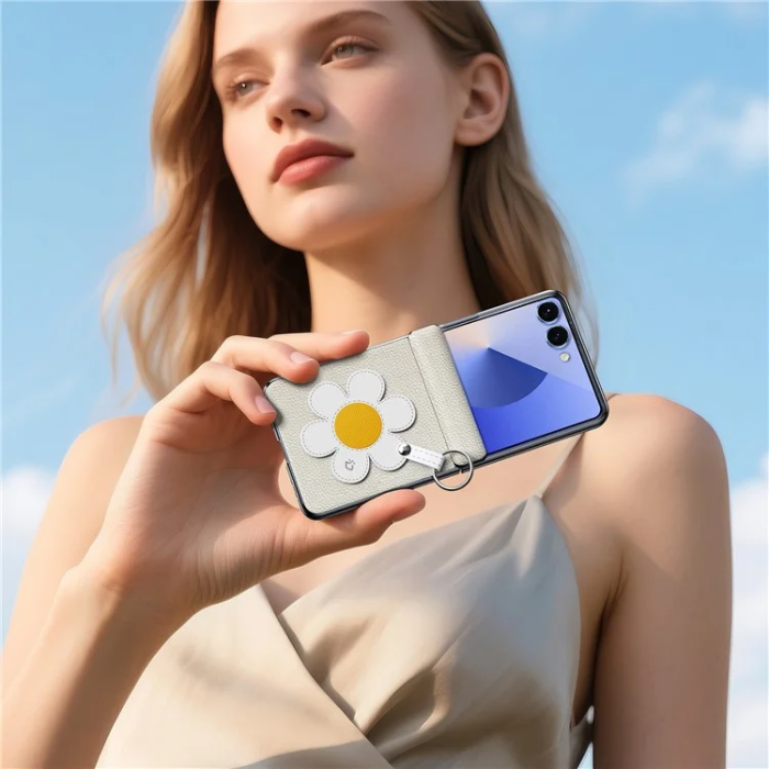 Dux Duci - DUX DUCIS Galaxy Z Flip 7 Mobilskal Ringhållare Luvy - Daisy