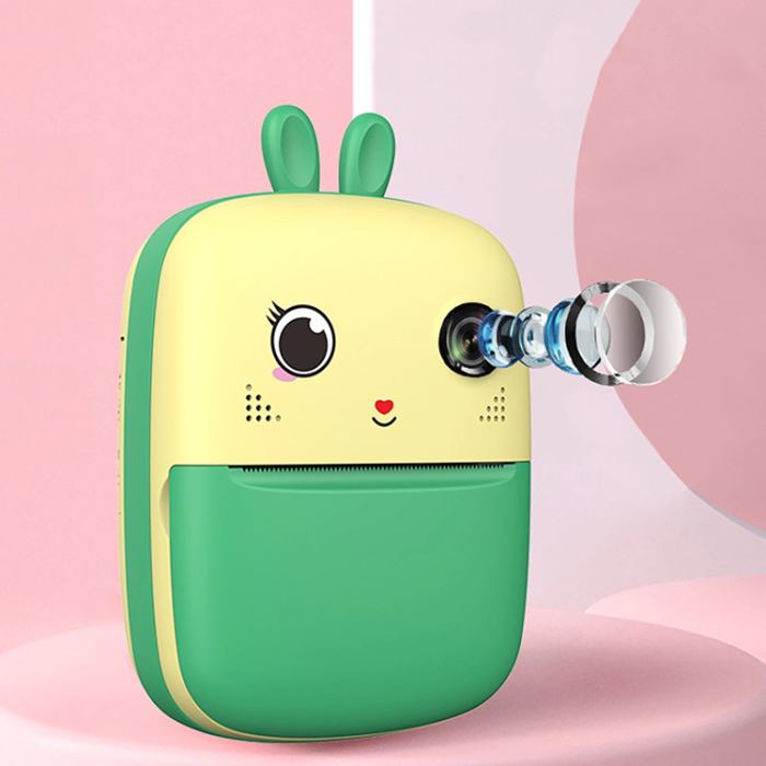 OEM - Mini Termisk Skrivare För Barn med Kamera Och Videokamera 1800mAh