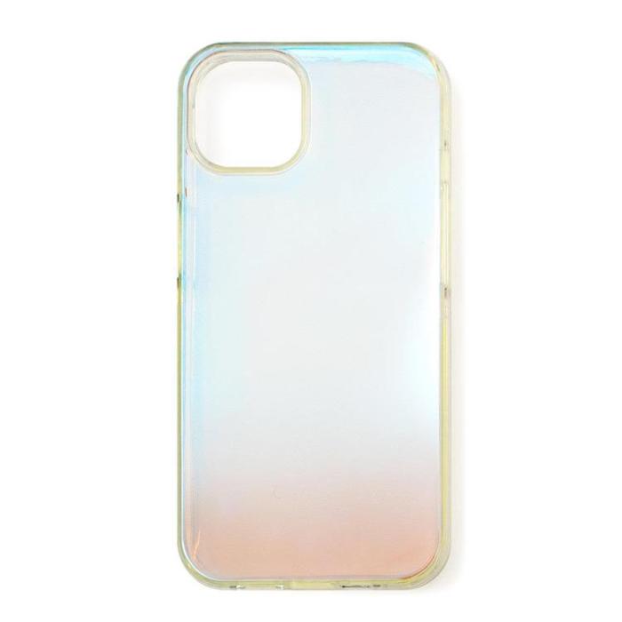 OEM - iPhone 12 Skal Aurora Neon Gel - Blå