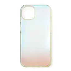 OEM - iPhone 12 Skal Aurora Neon Gel - Bl&aring;