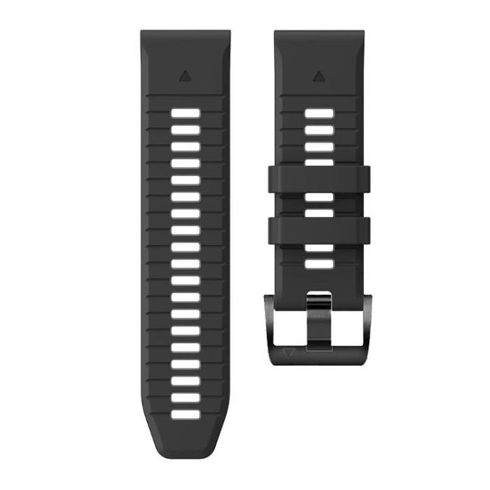 Tech-Protect - Tech-Protect Garmin Fenix 5/6/7 Armabnd - Svart/Grå
