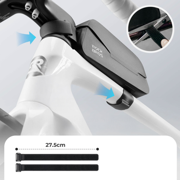 Rockbros - Rockbros Vattentät Cykelramväska med Magnetisk Stängning 0.9L - Blå