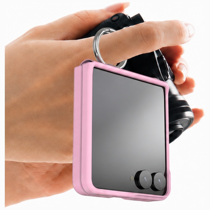 Araree - Araree Mobilskal För Galaxy Z Flip 8 Aero Flex R - Rosa