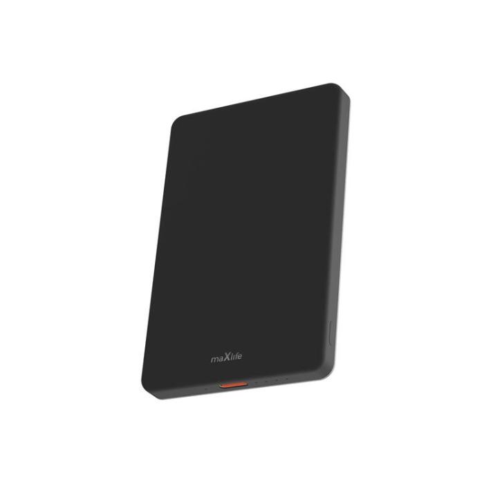 Maxlife - Maxlife Trådlös Powerbank 5000mAh 20W Magnetisk PD - Svart
