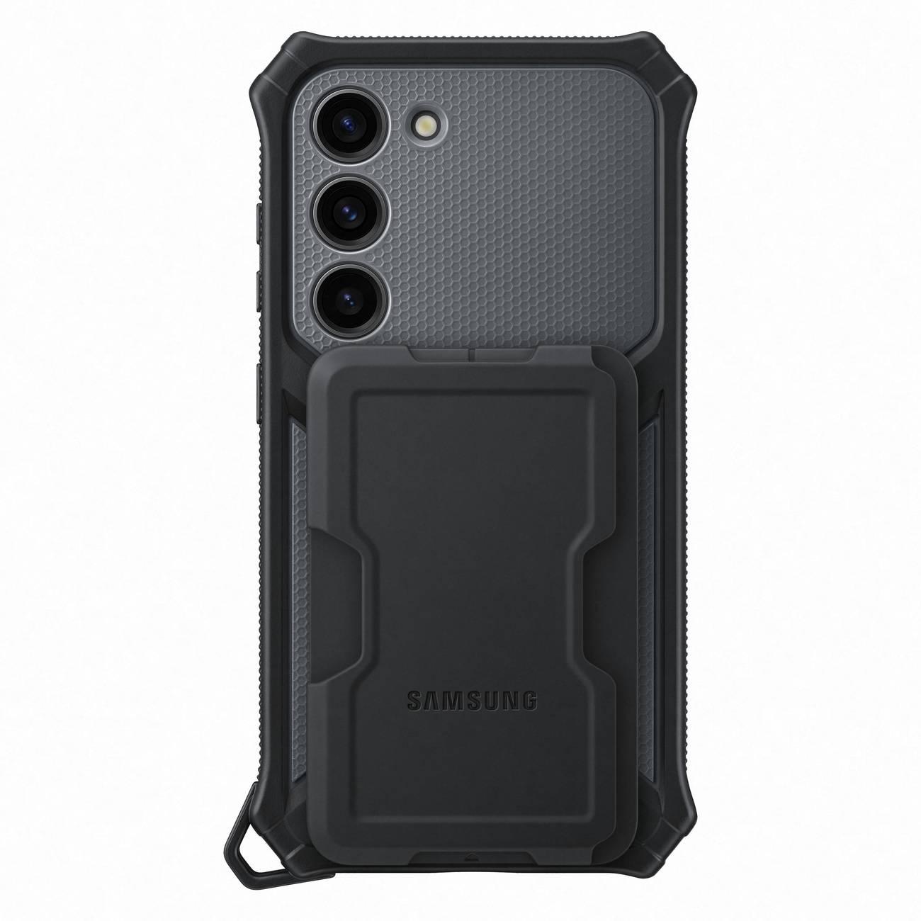 Samsung Galaxy S23 Plus Skal Rugged Gadget - Grå | 2353 | AlltMobil
