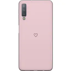 Gustaf - Mobilskal till Samsung Galaxy A7 (2018) med Litet Hj&auml;rta