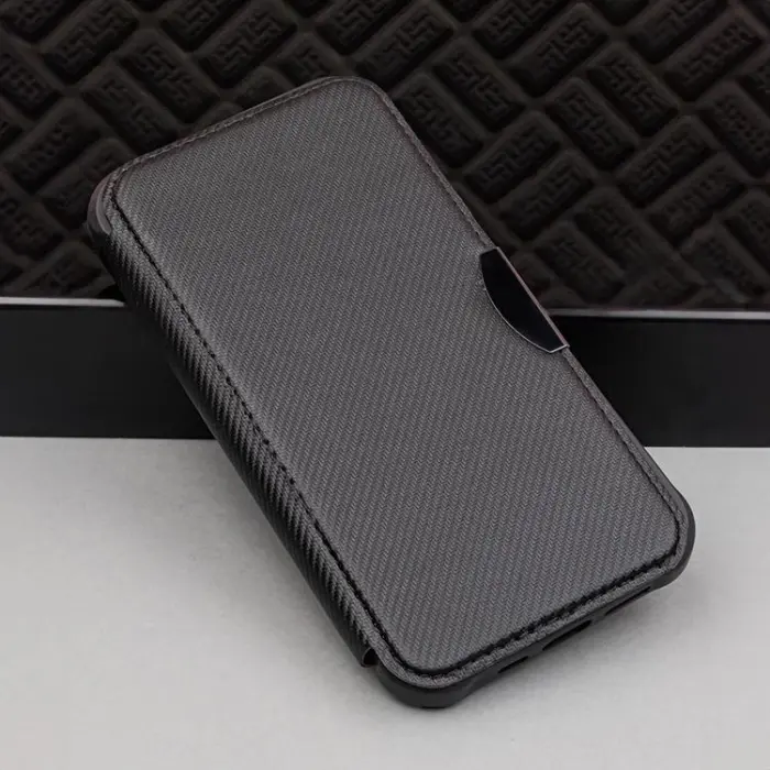 OEM - Xiaomi Redmi Note 13 5G Plånboksfodral Smart Carbon - Svart