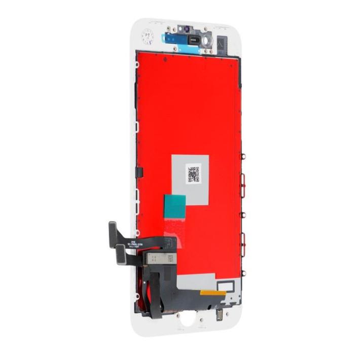OEM - iPhone 8/SE 2020 Visa pekskärm JK - Vit