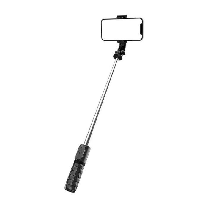 OEM - Combo Selfiestick Med Tripod och fjärrkontroll Bluetooth - Svart