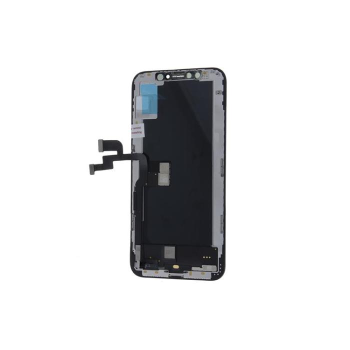 OEM - iPhone XS Skärm med LCD-display Oncell TFT - Svart