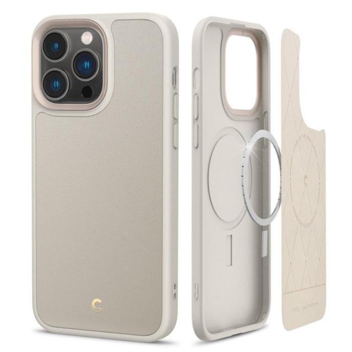 UTGATT1 - Spigen iPhone 14 Pro Max Cyrill Kajuk Magsafe Skal - Cream