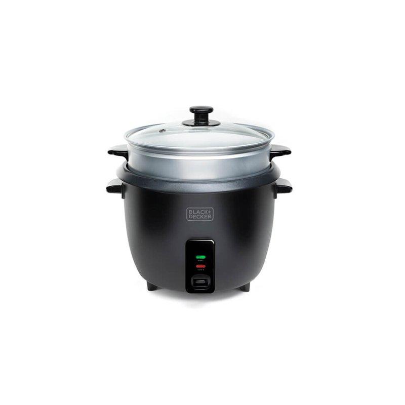 BLACK+DECK Riskokare 1,8L Svart