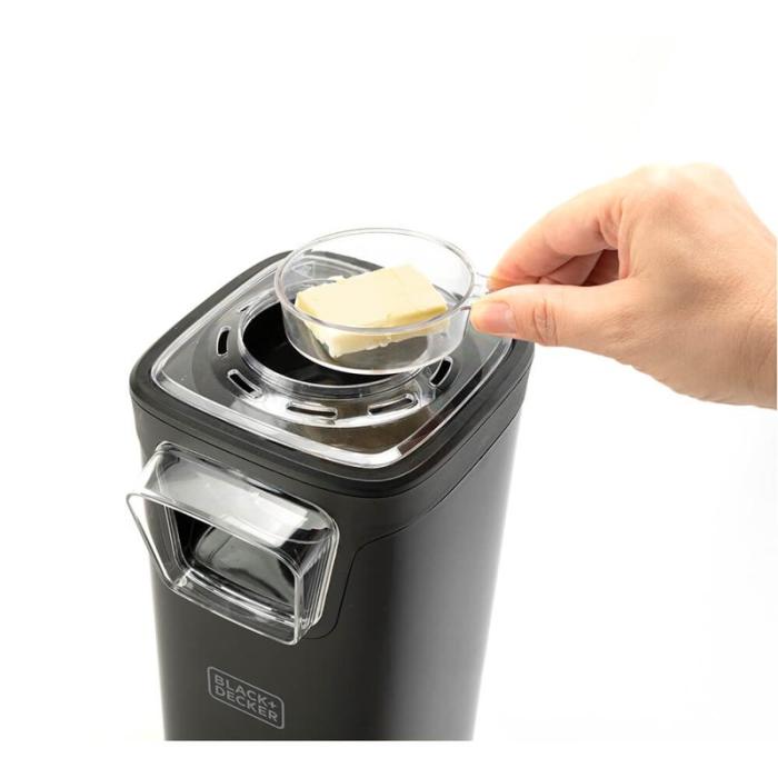 BLACK+DECK - BLACK+DECK Popcornmaskin Svart